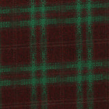 Green Plaid Woven, Poly-Viscose