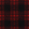 Red Plaid Woven, Poly-Viscose, 285 gsm, 150 cm, ref EF-265208