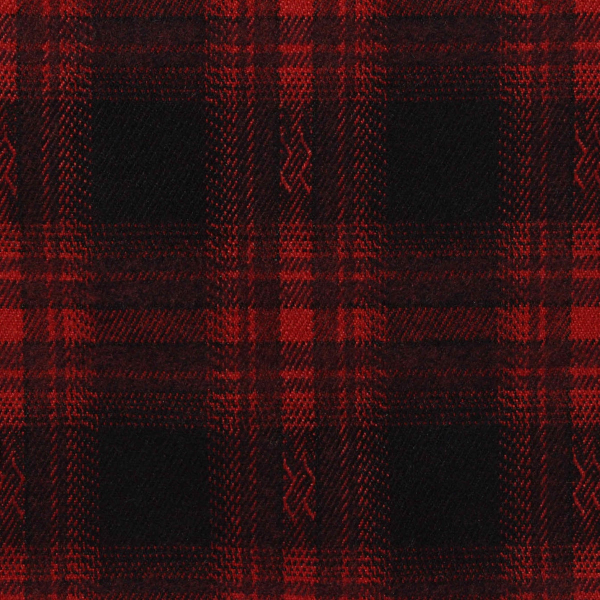 Red Plaid Woven, Poly-Viscose, 285 gsm, 150 cm, ref EF-265208