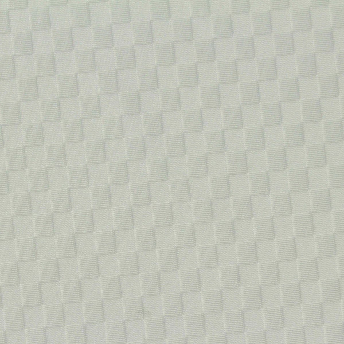 White Tone-on-Tone Square Warp Knit, Nylon-Spandex