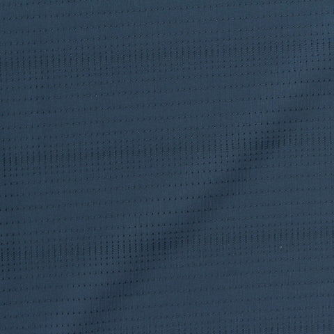 Jacquard Nylon Stretch Knit Fabric, 170 gsm, 165 cm — Navy