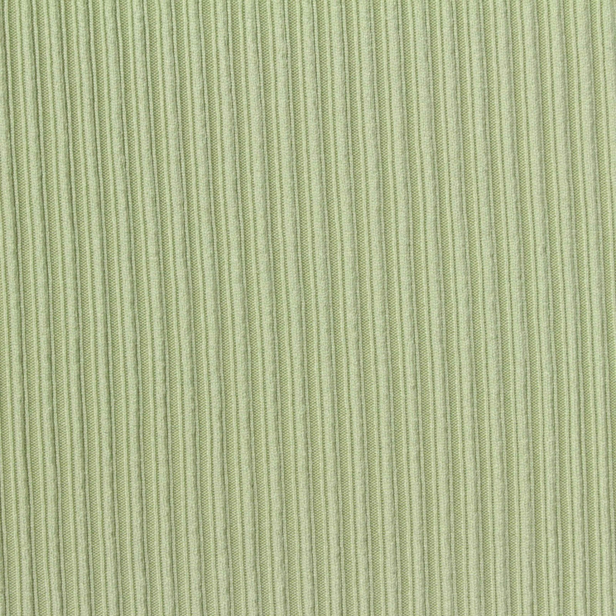 Polyester Stretch Rib Knit Fabric, 230 gsm, 165 cm — Green