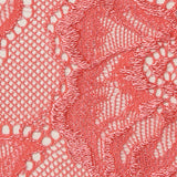 Coral Floral Lace, Nylon — texture