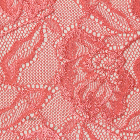 Coral Floral Lace, Nylon
