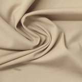 Nylon Stretch Scuba Knit Fabric, 190 gsm, 134 cm — Beige