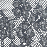 Black Floral Lace, Nylon-Spandex — texture
