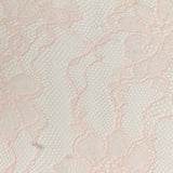 Light Pink Floral Lace, Nylon