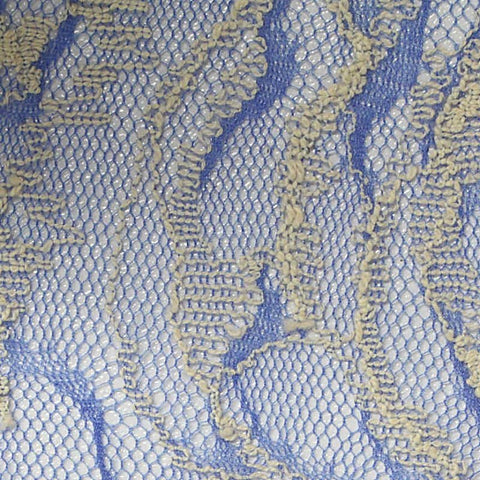 Off-White Floral Lace, Nylon-Cotton