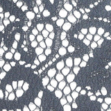 Black Floral Lace, Nylon — texture