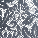 Black Floral Lace, Nylon