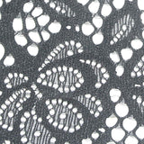 Black Floral Lace, Nylon — texture