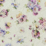 Purple Bold-Floral Lace, Nylon
