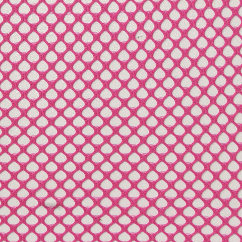 Nylon Stretch Lace Fabric, 90 gsm, 138 cm — Pink