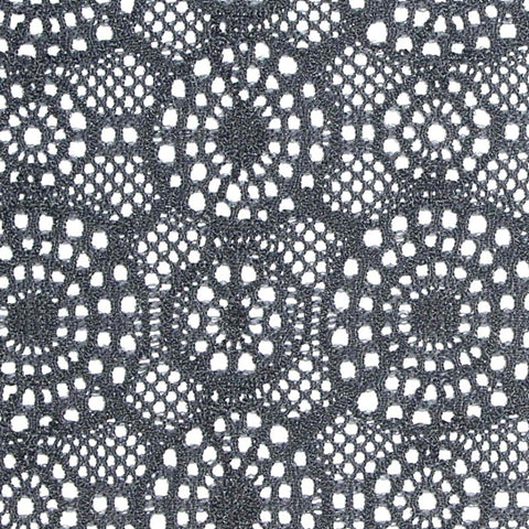 Nylon Stretch Lace Fabric, 132 gsm, 128 cm — Grey