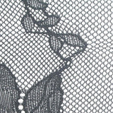 Black Floral Lace, Nylon-Spandex — texture