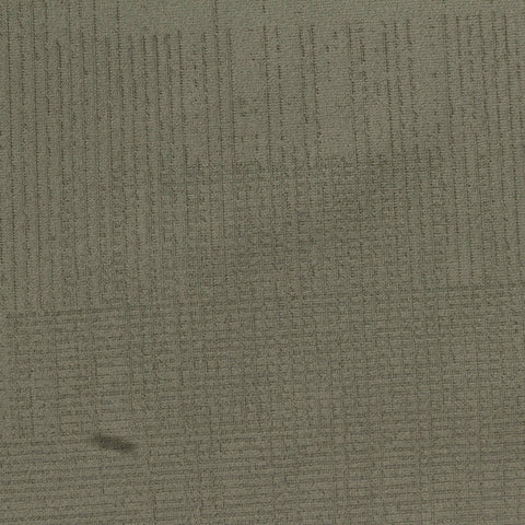 Khaki Tone-on-Tone Grid Jacquard, Nylon-Spandex