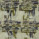 Cream Textured Bouclé, Poly-Cotton