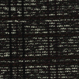 Black Plaid Bouclé, Polyester