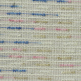 Blue Horizontal-Dash Bouclé, Polyester