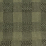 Olive Check Bouclé, Polyester