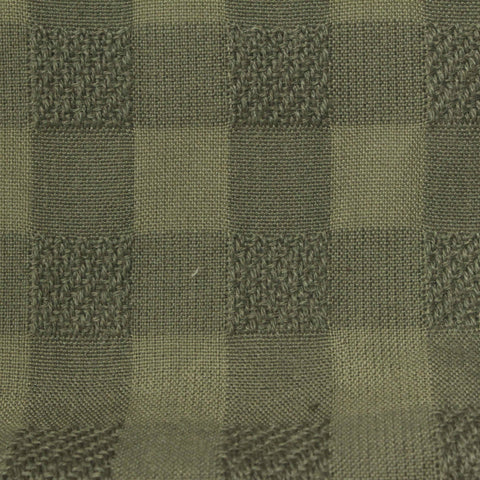 Olive Check Bouclé, Polyester