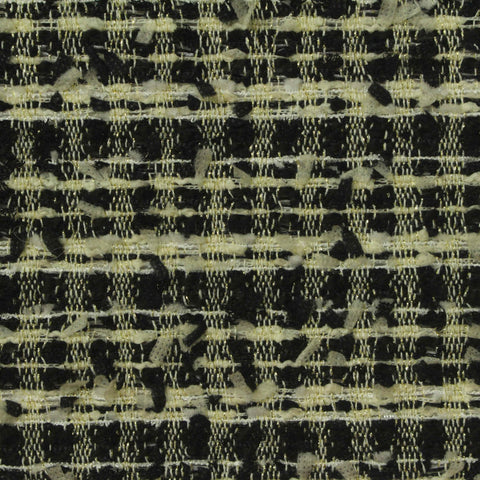 Black Check Bouclé, Poly-Nylon