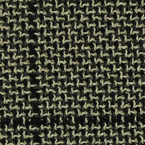 Jacquard Wool Stretch Bouclé Fabric, 300 gsm, 150 cm — Black