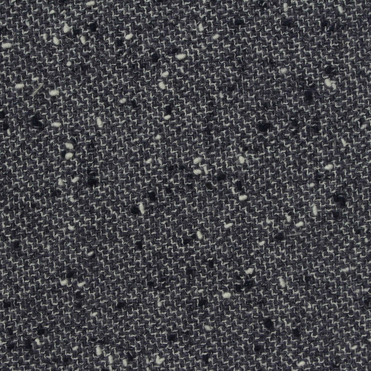 Dark Grey Marl Bouclé, Poly-Wool