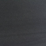 Brushed Polyester Viscose Stretch Scuba Knit Fabric, 380 gsm, 165 cm — Black