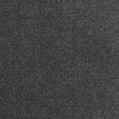 Dark Grey Herringbone Knit, Polyester