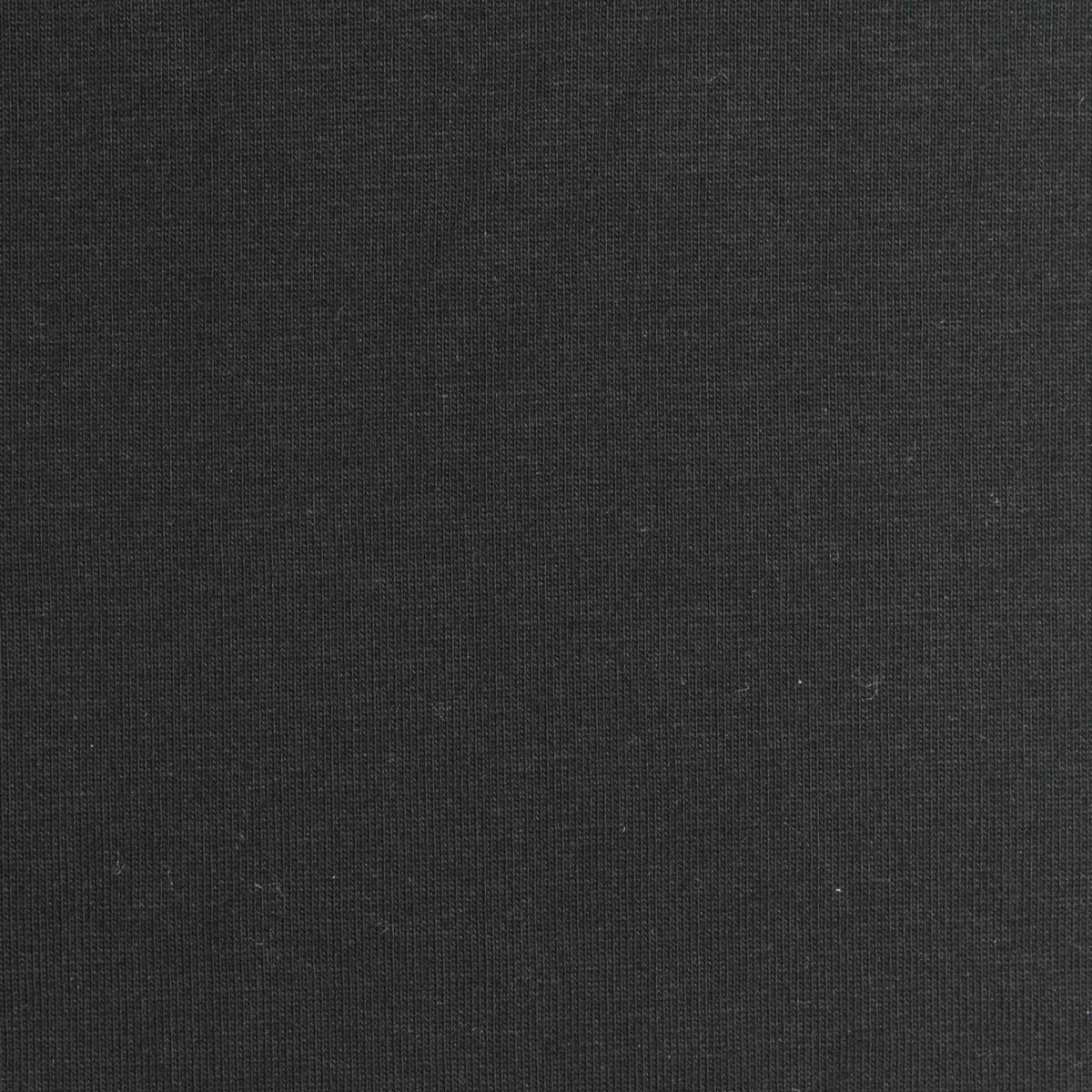 Cotton Polyester Jersey Knit Fabric, 200 gsm, 165 cm — Black, ref EF-265475