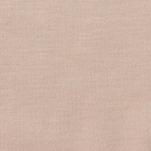 100% Cotton Interlock Knit Fabric, 200 gsm, 155 cm — Beige