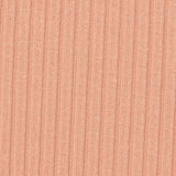 Viscose Stretch Rib Knit Fabric, 255 gsm, 145 cm — Pink — texture