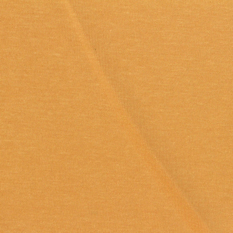 Cotton Polyester Jersey Knit Fabric, 200 gsm, 165 cm — Yellow