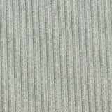 Polyester Stretch Rib Knit Fabric, 255 gsm, 170 cm — Grey — texture