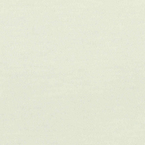 100% Cotton Interlock Knit Fabric, 200 gsm, 160 cm — White