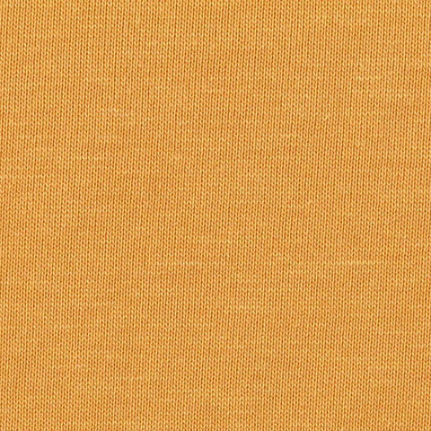 Mustard Jersey Knit, Cotton-Poly