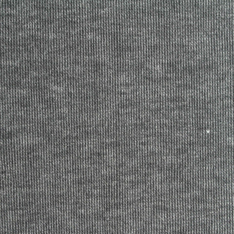 Light Grey Marl Interlock Knit, Polyester, 228 gsm