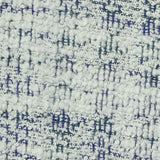Jacquard Cotton Polyester Bouclé Fabric, 270 gsm, 165 cm — White — texture