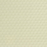 Cream Tone-on-Tone Square Jacquard, Cotton-Poly