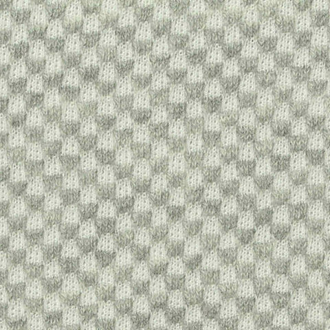 Grey Square Jacquard, Cotton-Poly