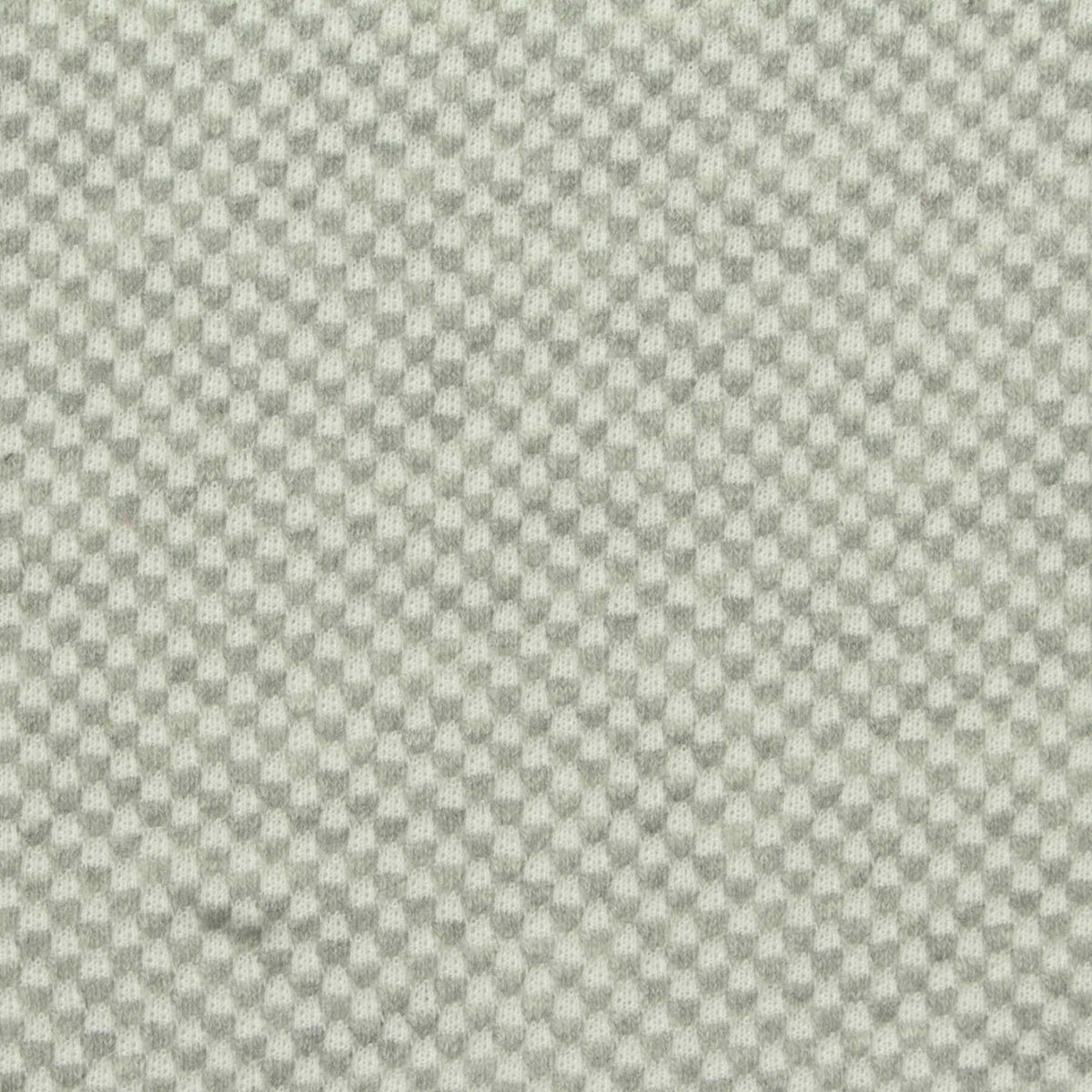 Grey Square Jacquard, Cotton-Poly