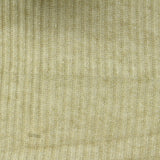 Viscose Polyester Blend Metallic Rib Knit Fabric, 190 gsm, 138 cm — Khaki