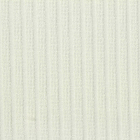 Jacquard Cotton Stretch Rib Knit Fabric, 220 gsm, 140 cm — Beige
