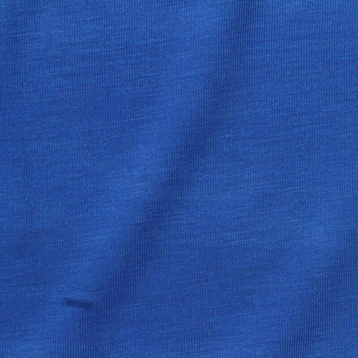 Polyester Viscose Stretch Jersey Knit Fabric, 180 gsm, 150 cm — Blue