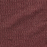 Polyester Viscose Stretch Rib Knit Fabric, 190 gsm, 145 cm — Red