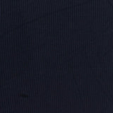 Viscose Stretch Rib Knit Fabric, 430 gsm, 135 cm — Navy