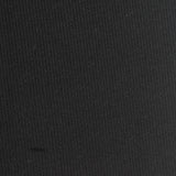 Viscose Stretch Rib Knit Fabric, 340 gsm, 127 cm — Black