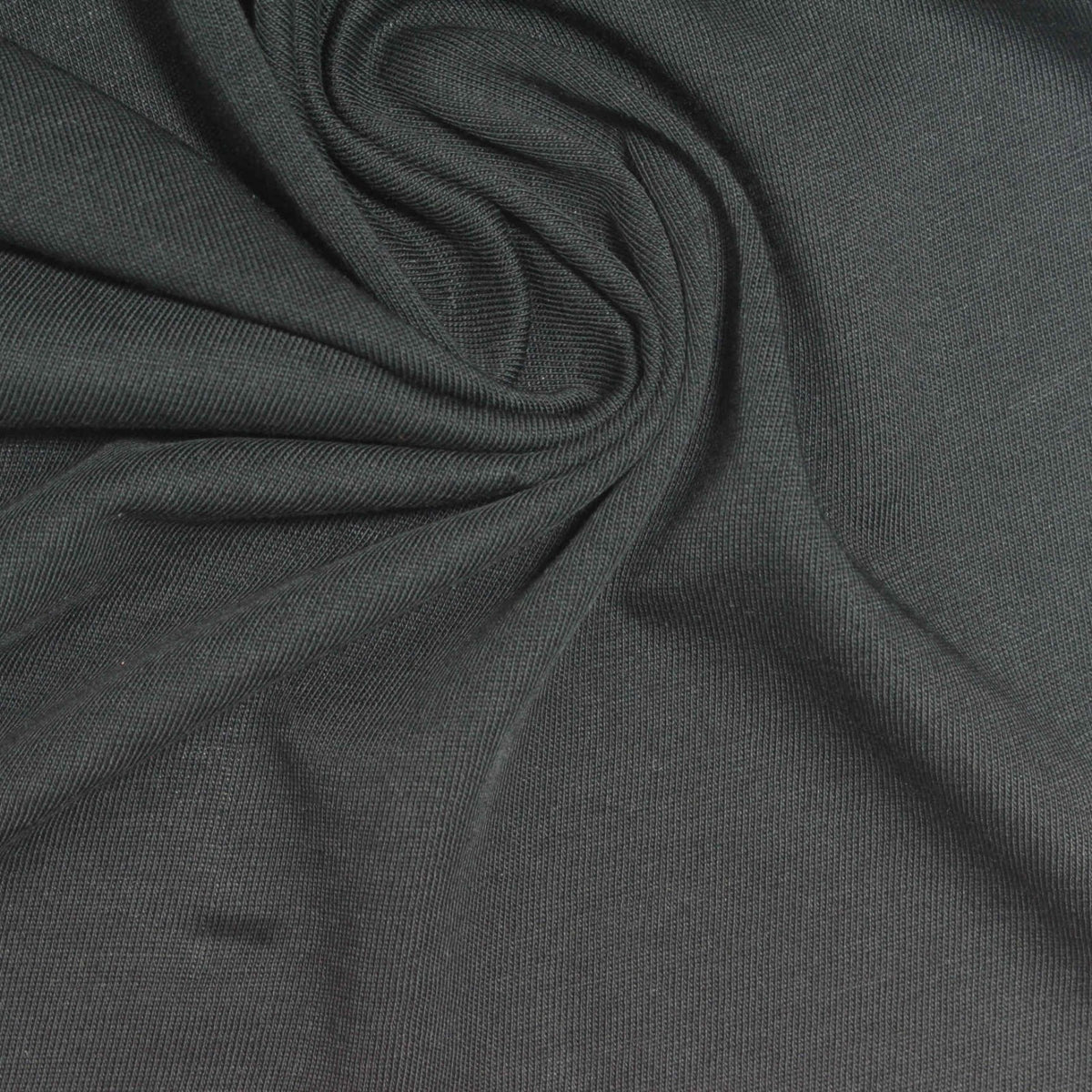 100% Cotton Jersey Knit Fabric, 120 gsm, 152 cm — Grey