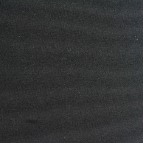 Tencel Lyocell Stretch Jersey Knit Fabric, 260 gsm, 155 cm — Black, ref EF-265639